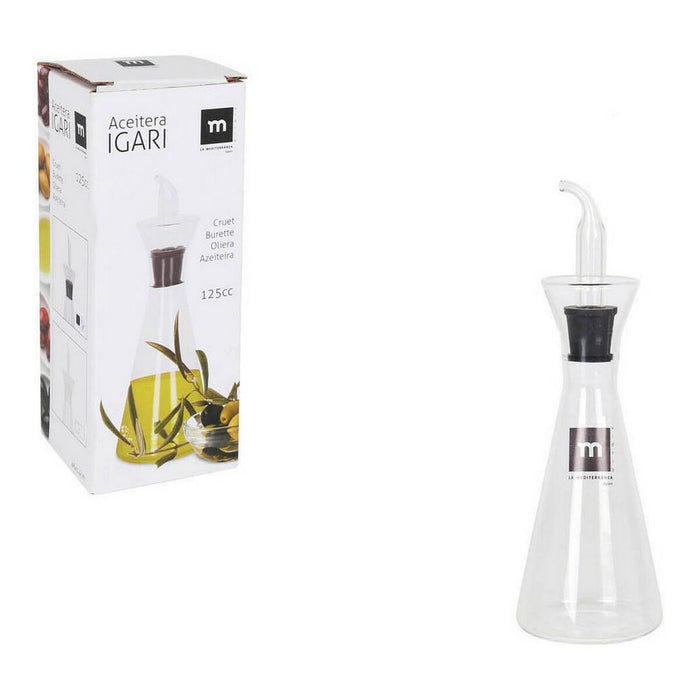 Dispenser pentru Ulei La Mediterránea 159723 Sticlă borosilicată Dozator (125 cc)