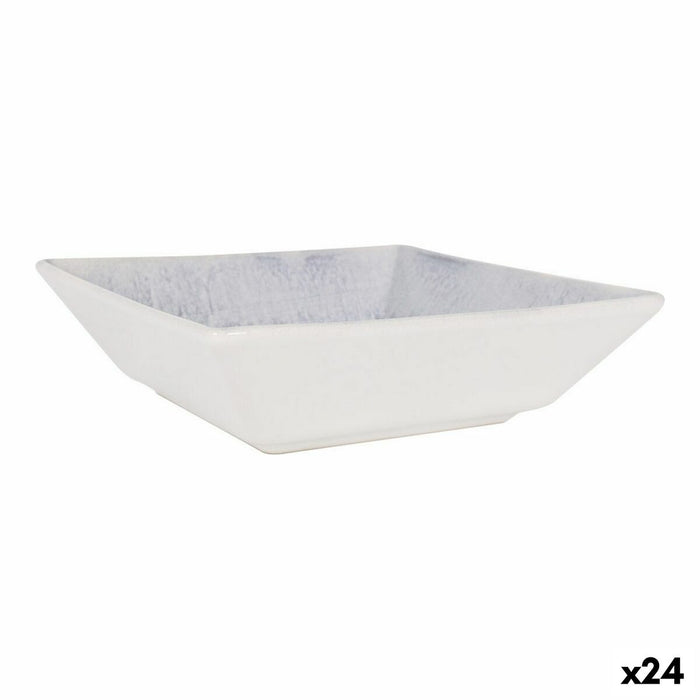 Castron La Mediterránea Adhara Porțelan 18 x 18 x 5 cm (24 Unități)