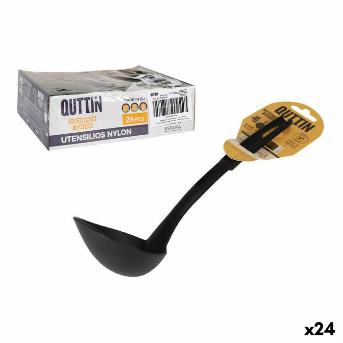Polonic Quttin Quttin Negru 30 x 8,5 cm (24 Unități)
