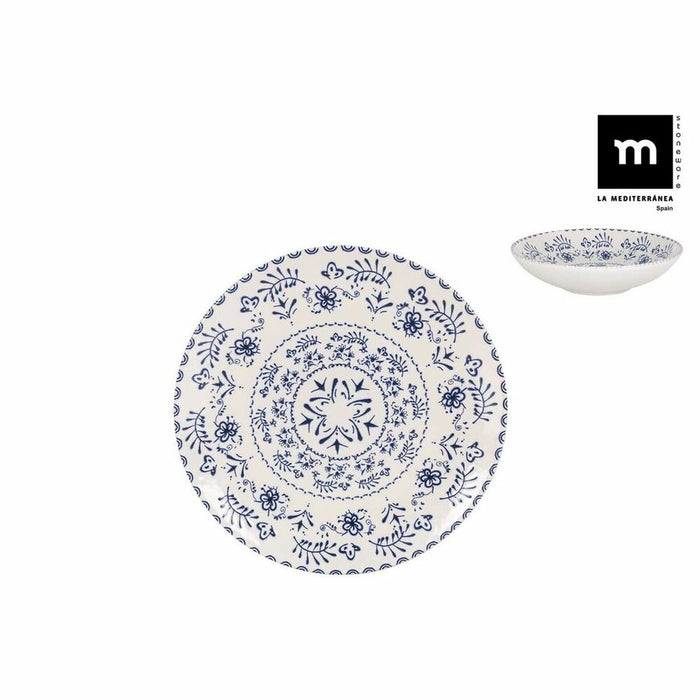 Set de farfurii Santa Clara Lury Farfurie Adâncă 4 Piese (ø 21 x 5,3 cm)