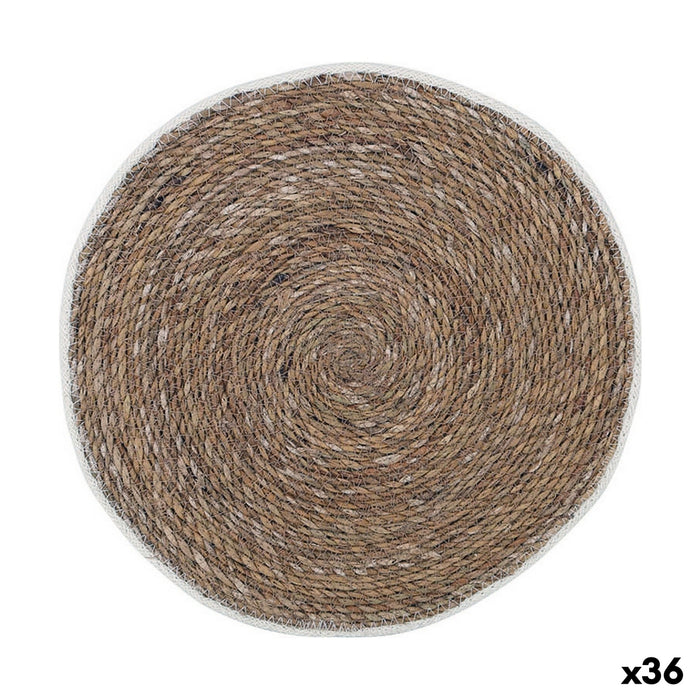 Suport Protecție pentru Masă Privilege Privilege răchită Ø 35 cm (36 Unități)