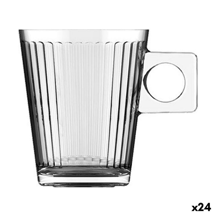 Set de Căni de Cafea Inde Lima lineal (3 Piese) (24 Unități)