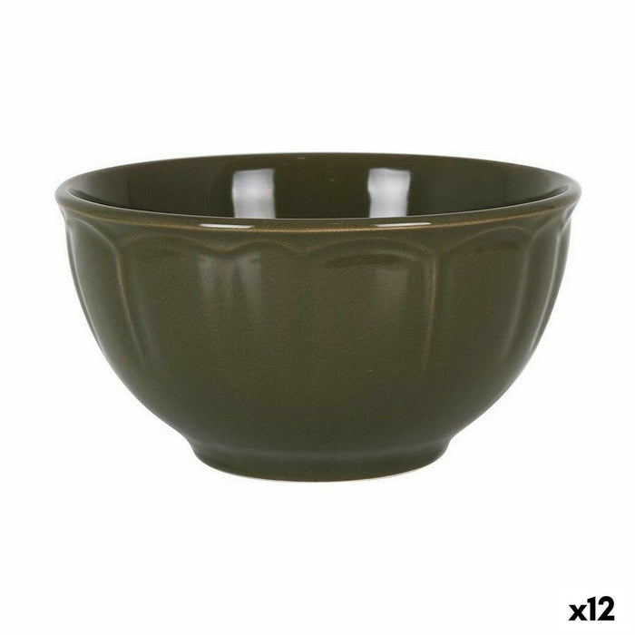 Castron Santa Clara Provenza 650 ml Verde Ø 14,7 x 7,7 cm (12 Unități)