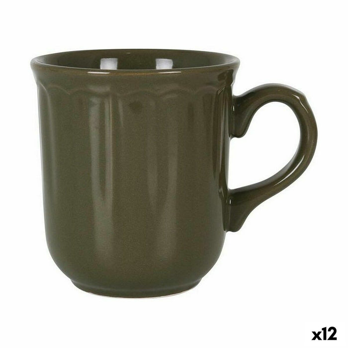 Cană tip Halbă Inde Provenza 380 ml Verde (12 Unități)