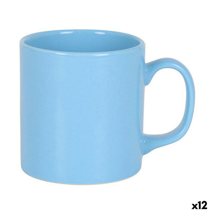 Hrnek Albastru 300 ml Ceramică (12 Unități)