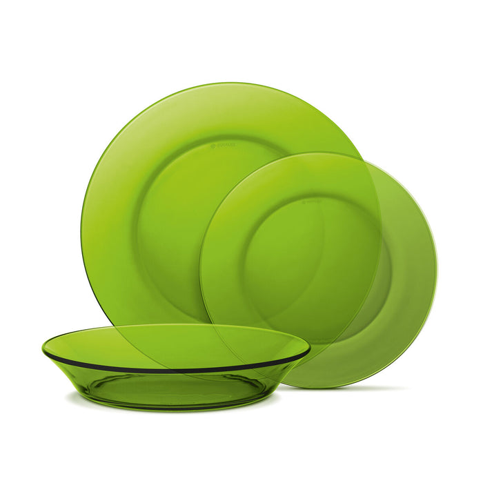 Set de Veselă Duralex Lys 12 Piese Verde