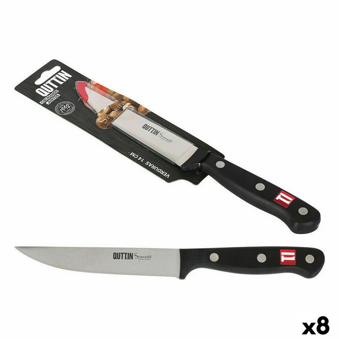 Cuțit pentru cojit Quttin Sybarite 14 cm 1,8 mm (8 Unități)