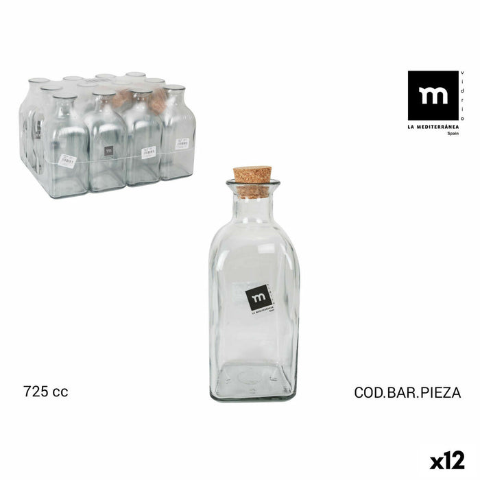 Sticlă din sticlă La Mediterránea Medi Dop 725 ml (12 Unități)