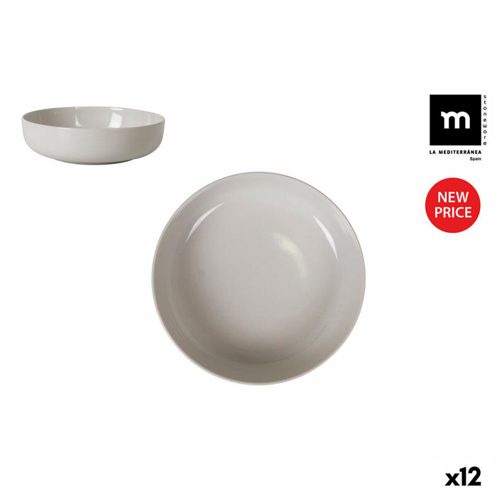 Farfurie Adâncă La Mediterránea Ivory (12 Unități)
