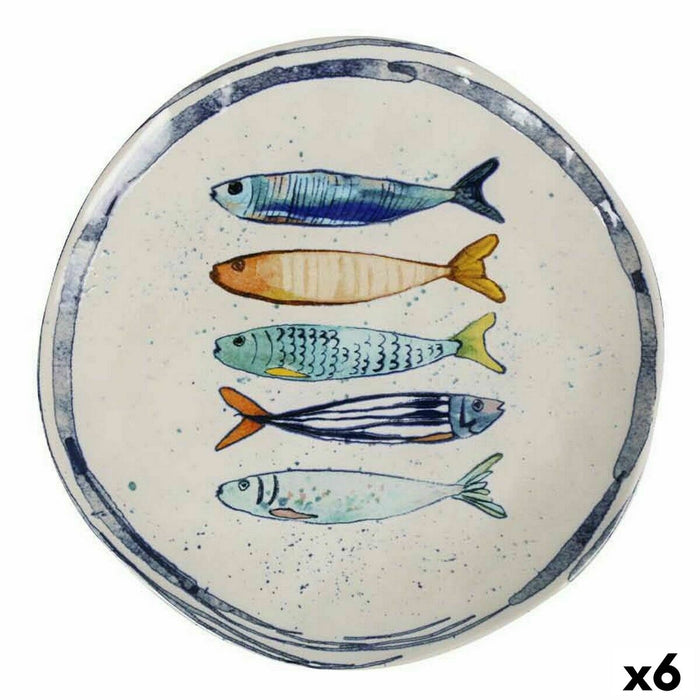 Platou Plat La Mediterránea Peixe Luciu (6 Unități)