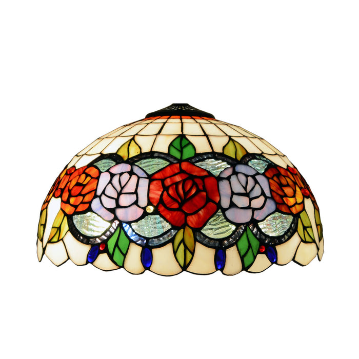 Abajur Viro Rosy Multicolor Ø 40 cm
