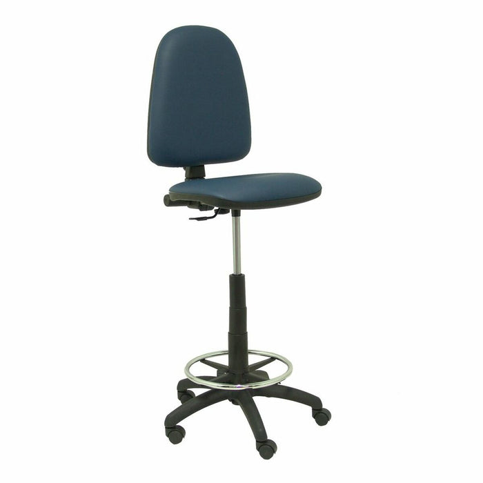 Taburet Ayna P&C CPSPAZM Imitaţie de piele Bleumarin