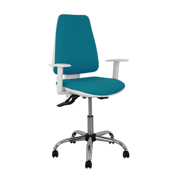 Scaun de Birou Elche P&C 9B5CRRP Verde Turcoaz Verde/Albastru