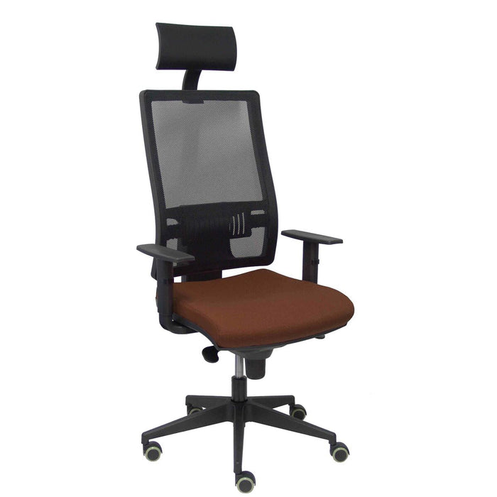 Scaun de birou cu pat Horna P&C BALI463 Maro închis