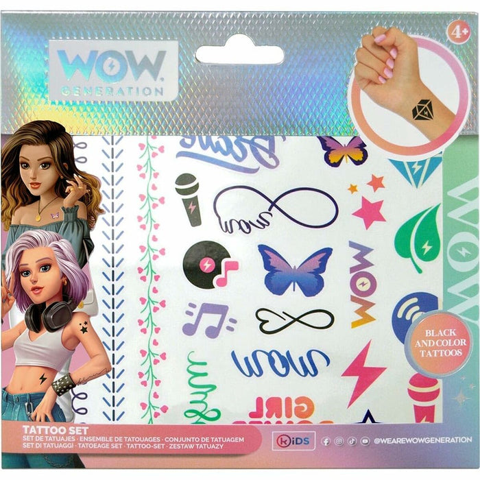 Tatuaje Temporare Wow Generation Infantil