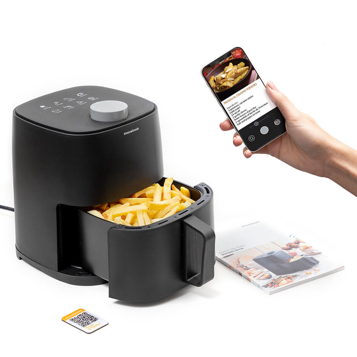 Friteuză fără Ulei InnovaGoods Fryinn Lite 2000 Negru 1200 W 2 L