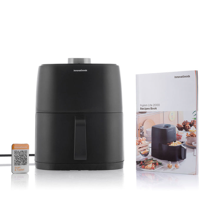 Friteuză fără Ulei InnovaGoods Fryinn Lite 2000 Negru 1200 W 2 L