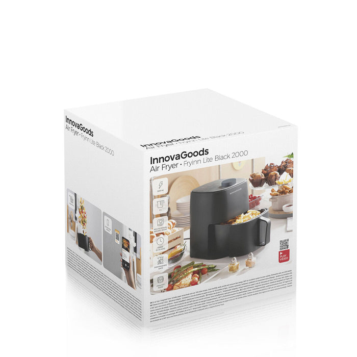 Friteuză fără Ulei InnovaGoods Fryinn Lite 2000 Negru 1200 W 2 L