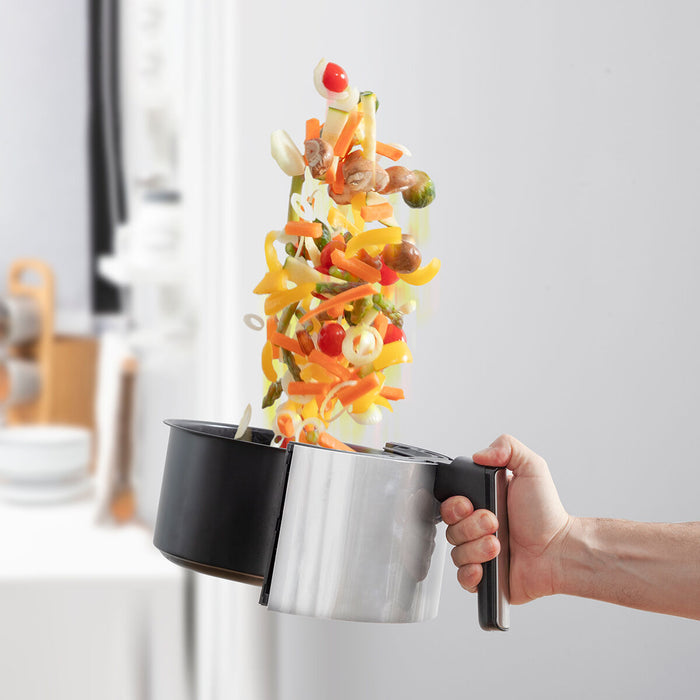 Friteuză fără Ulei InnovaGoods Fryinn 3500 Negru Oțel inoxidabil 1400 W 3,5 L