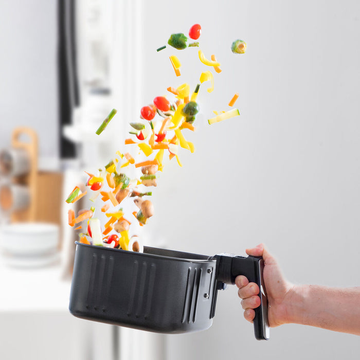Friteuză fără Ulei InnovaGoods Fryinn Pro 5500 Negru Oțel inoxidabil 1700 W 5,5 L