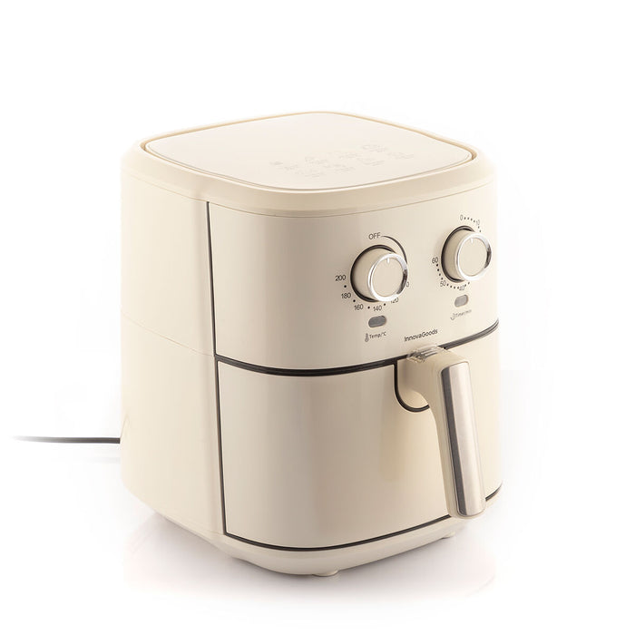 Friteuză fără Ulei InnovaGoods Vynner Pro 5500 Oțel inoxidabil Crem 1700 W 5,5 L