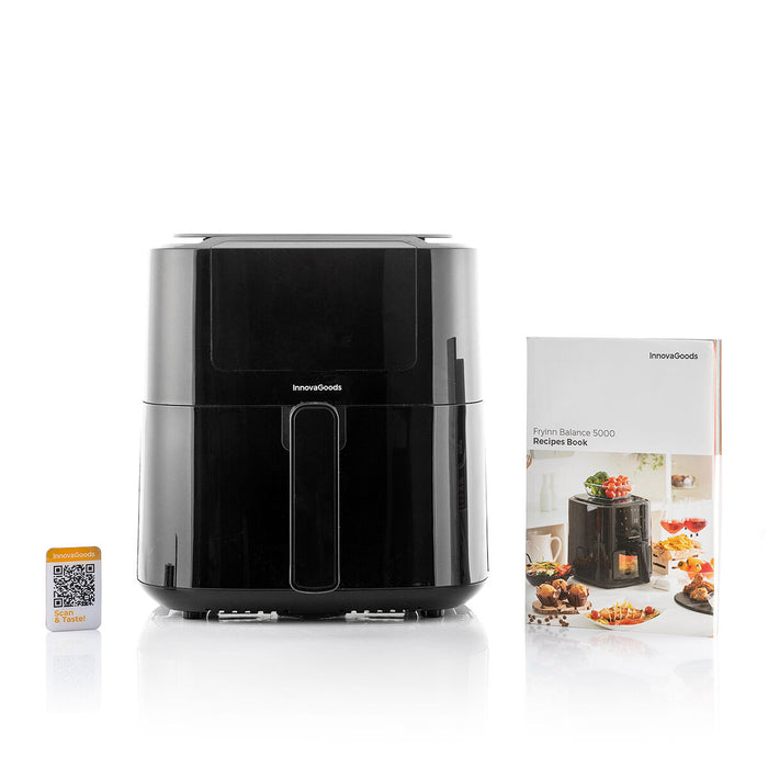 Friteuză fără ulei cu cântar InnovaGoods Fryinn Balance 5000 Negru Oțel inoxidabil 1500 W 5 L