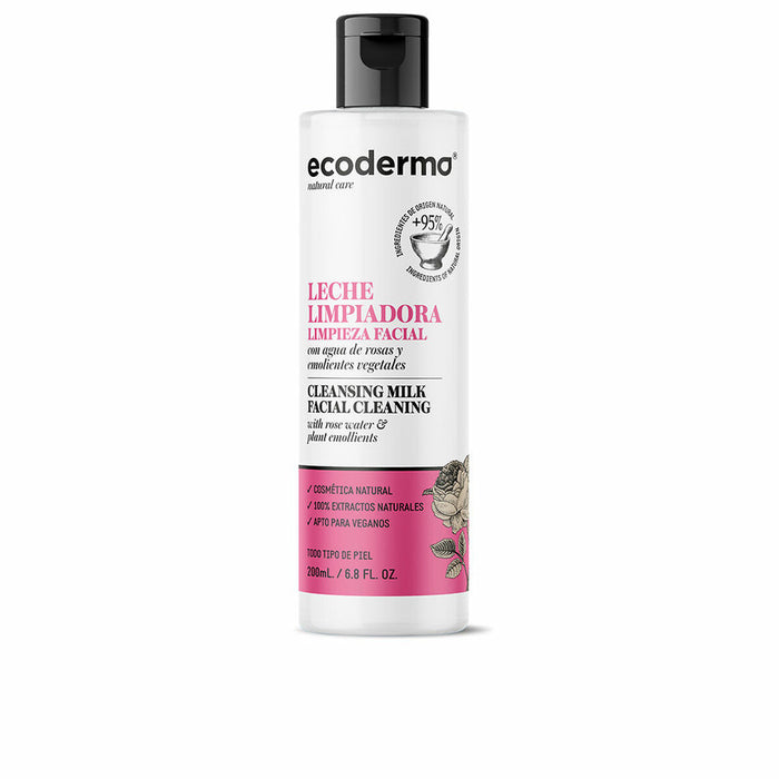 Cremă de Curățare Ecoderma Leche Limpiadora 200 ml