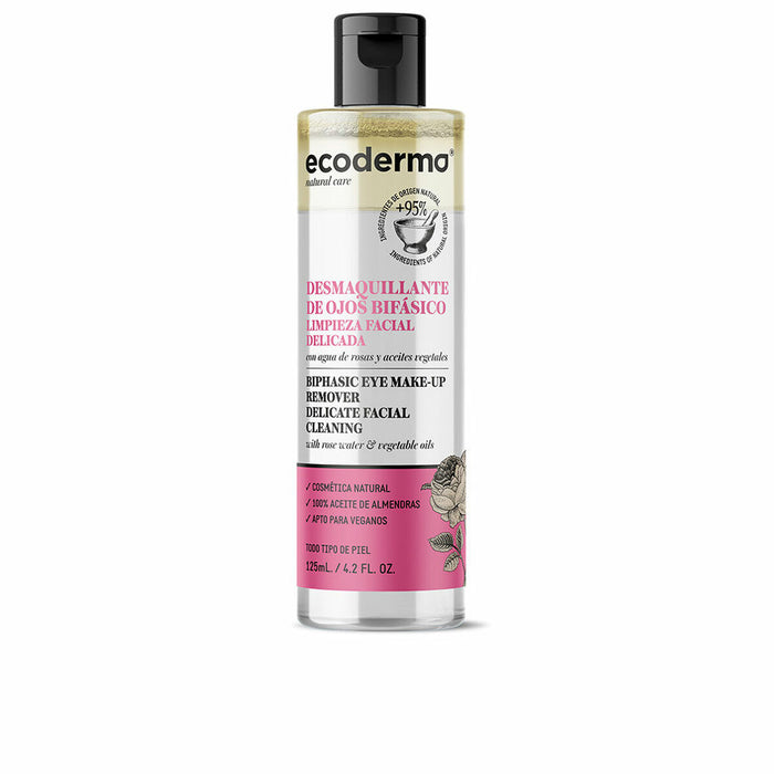 Demachiant Bifazic pentru Față Ecoderma 125 ml