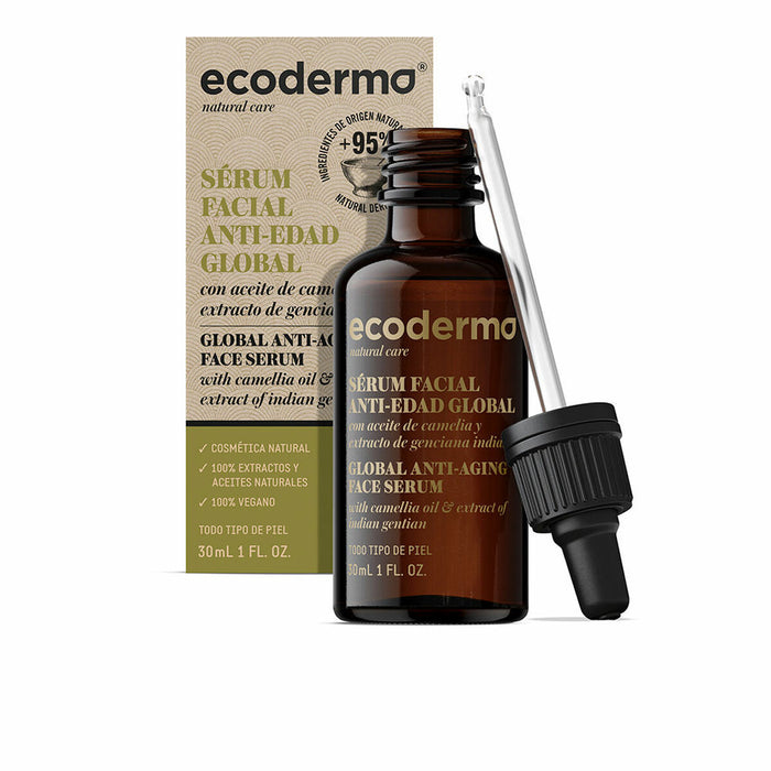 Serum de Față Ecoderma Anti-aging 30 ml