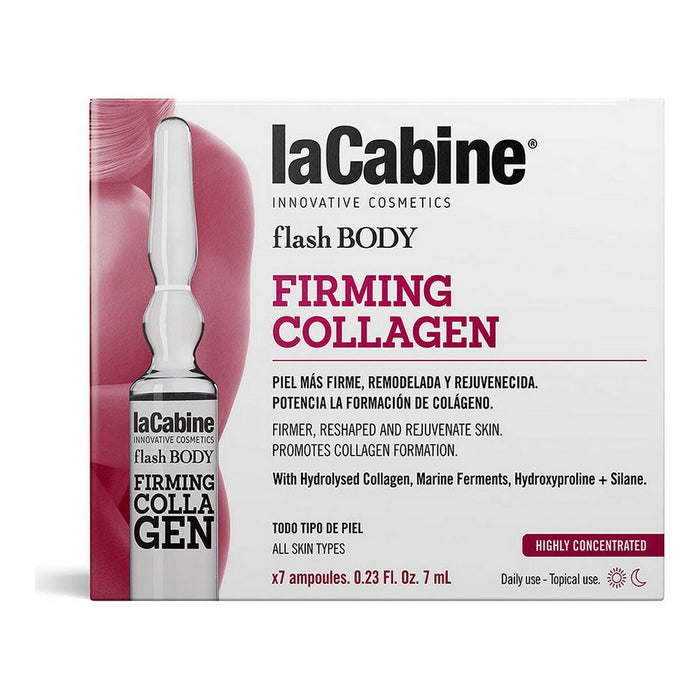 Fiole Flash Body laCabine Ampollas Corporales Fermitate Colagen 7 ml (7 x 7 ml)