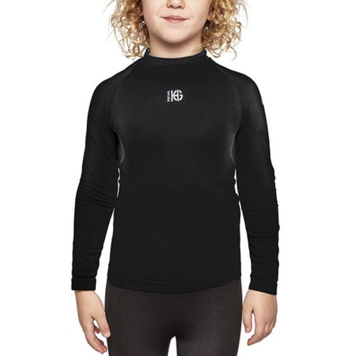 Tricou Termic Copii Sport Hg Eleven Negru
