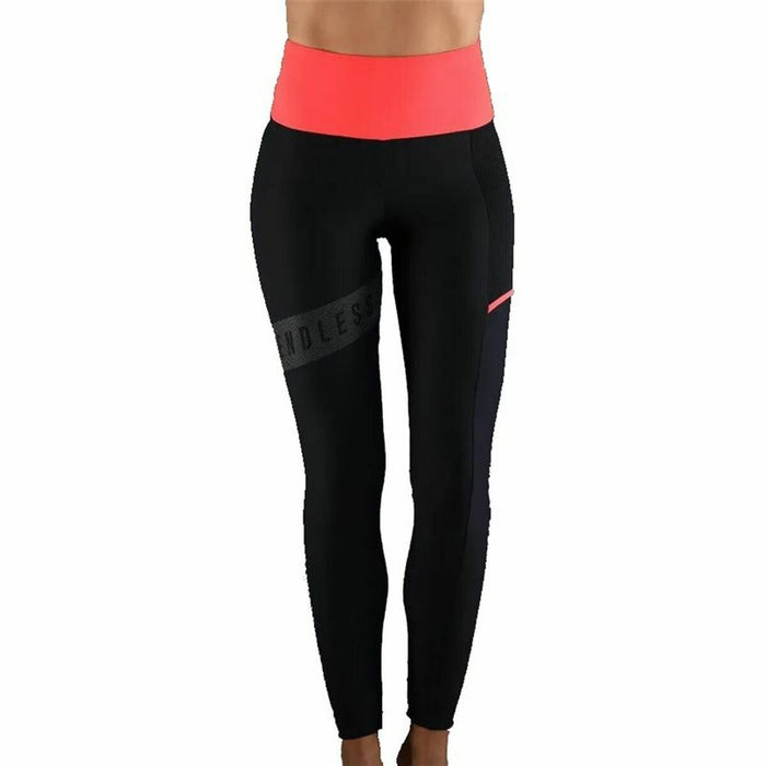 Colanți Sport de Damă Endless Negru Fucsia