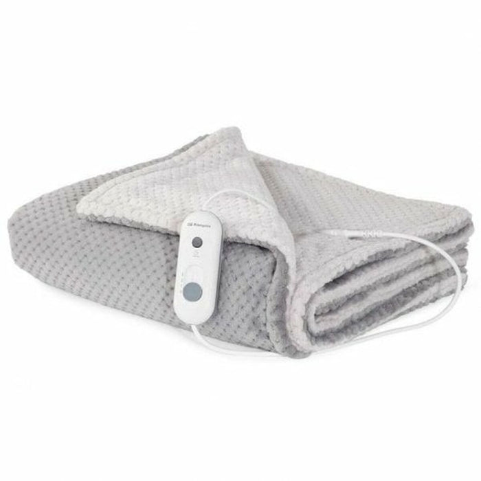 Pătură Electrică Orbegozo MAH 1750 170 x 100 cm Gri Microfibră