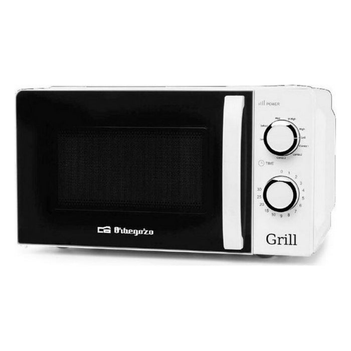 Cuptor cu microunde cu Grill Orbegozo MIG 2130 20 L 700W Alb 900 W 20 L