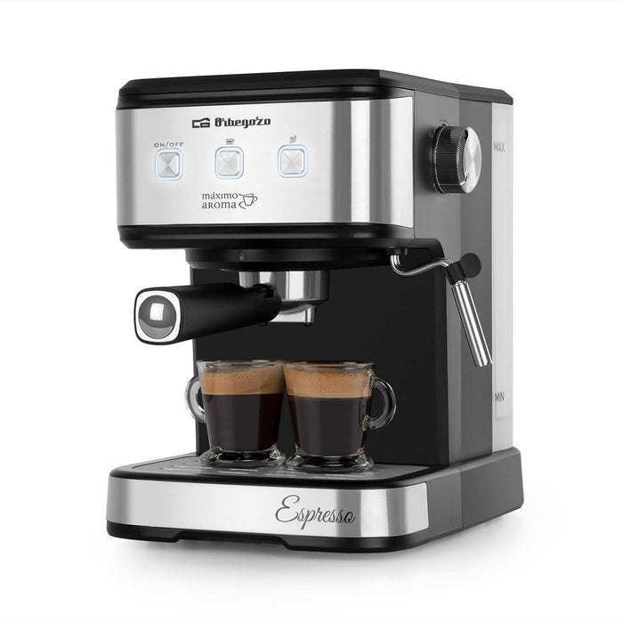 Cafetieră Express cu Braț Orbegozo EX 5200 Oțel