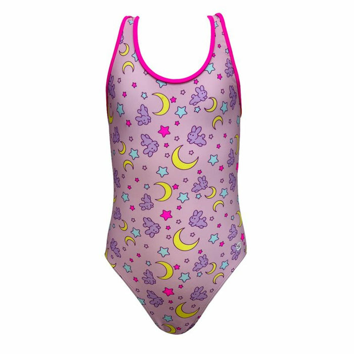 Costum de Baie Fete Ras Classic Roșu închis