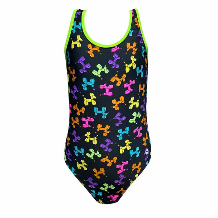 Costum de Baie Fete Ras Marilyn Negru