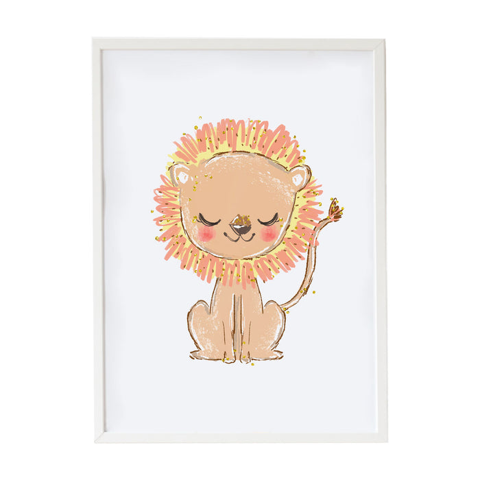 Tablou Crochetts Multicolor Lemn MDF 33 x 43 x 2 cm Leu
