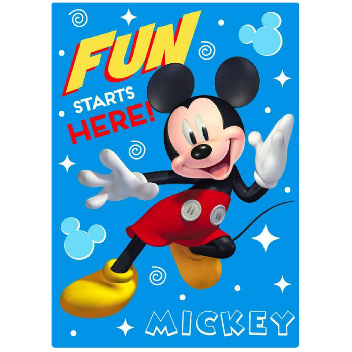 Pătură Mickey Mouse Only one 100 x 140 cm Bleumarin Poliester
