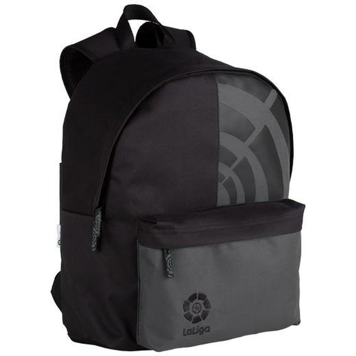 Ghiozdan LaLiga Teen Negru (31 x 43 x 13 cm)