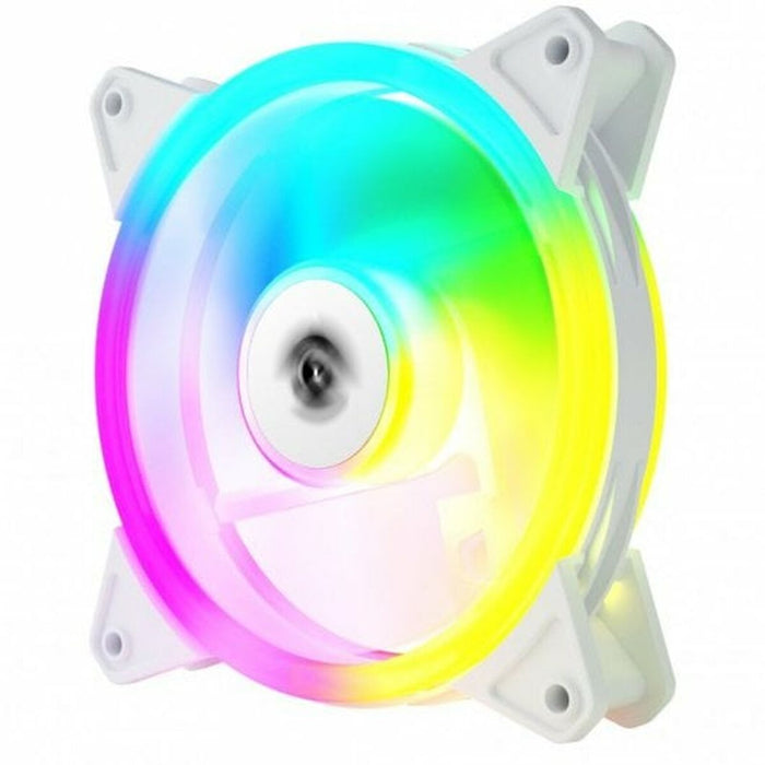 Ventilator de Unitate Tempest Fan 120mm ARGB White Ring PWM