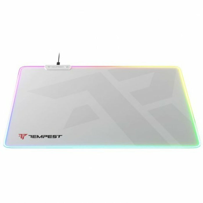 Covoraș de șoarece Tempest TP-GMP-RGB-MW Alb