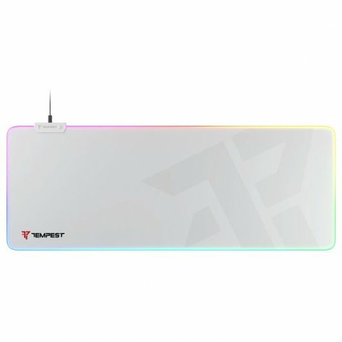Covoraș de șoarece Tempest TP-GMP-RGB-W Alb