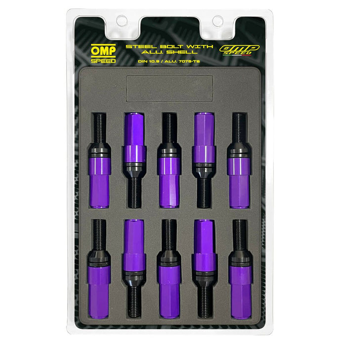 Set de șuruburi OMP OMPS09971211 28 mm Mov M12 x 1,25
