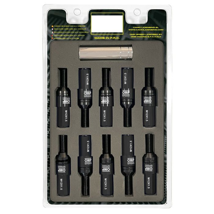 Set de șuruburi OMP OMPS09981401 28 mm Negru M14 x 1,50