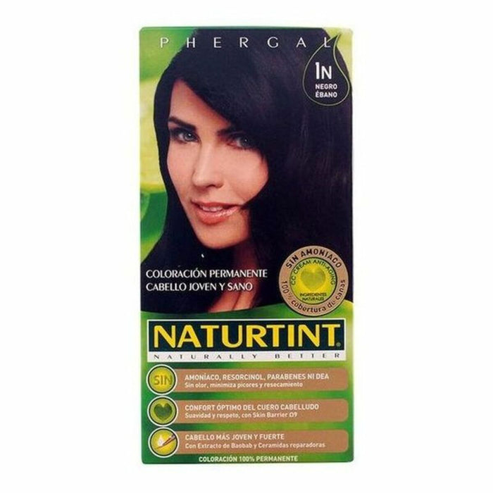 Vopsea Fără Amoniac Naturtint Naturtint Naturtint N Negru Abanos 170 ml