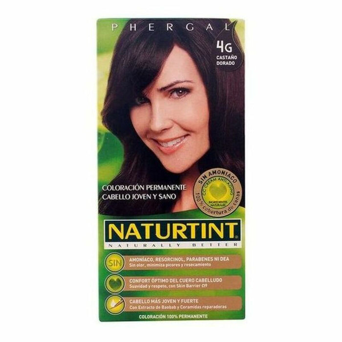 Vopsea Fără Amoniac Naturtint Naturtint Naturtint G Castaniu Auriu 170 ml