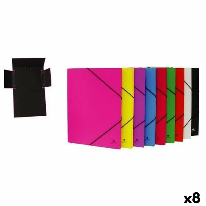 Dosar Servietă Mariola Multicolor Din A4 (8 Unități)