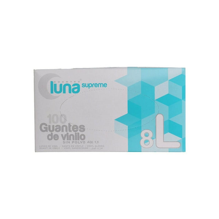 Mănuși de unică folosință Omare Luna Mărimea L Vynils (100 uds)
