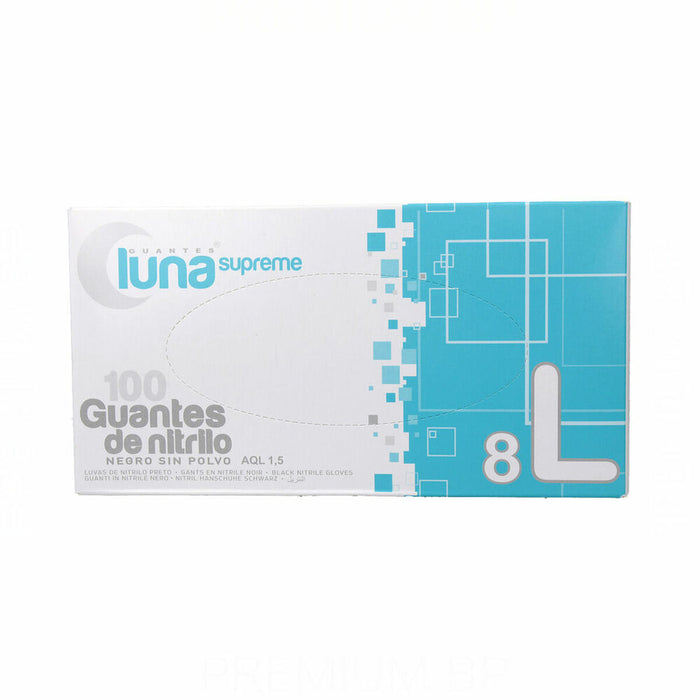 Mănuși de unică folosință Omare 100 Negru Nitril (100 uds)